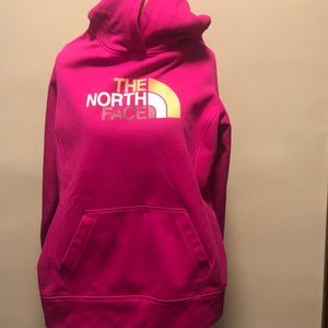 The North Face Hoodie-Pink/Orange- Women